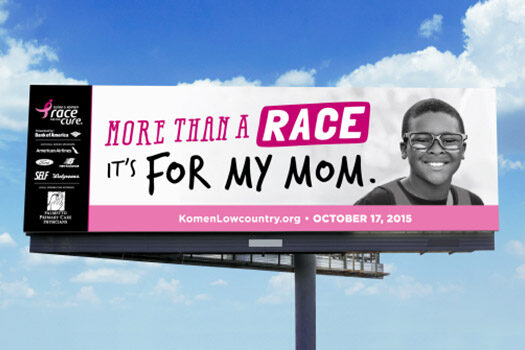 Susan G. Komen Race Billboard